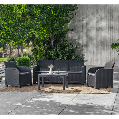 Keter Table De Jardin Rosalie Graphite