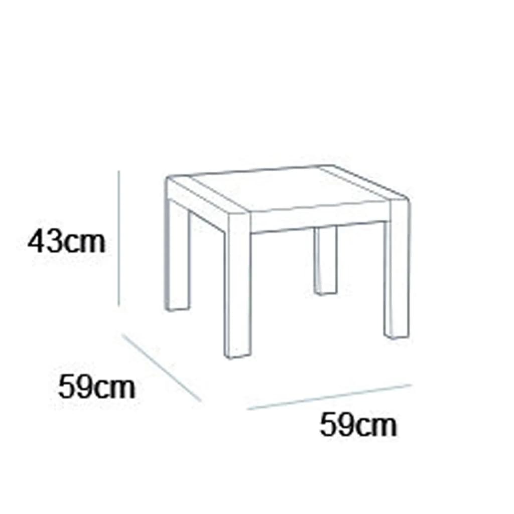 Keter Table De Jardin Rosalie Graphite