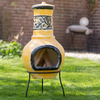 Redfire Cheminée Soledad Argile Jaune / Noir 86035