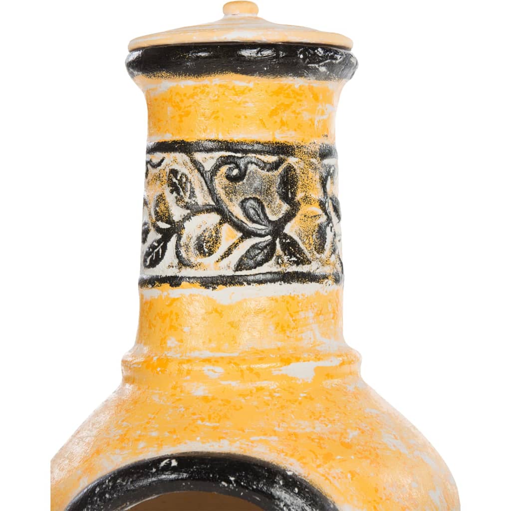 Redfire Cheminée Soledad Argile Jaune / Noir 86035