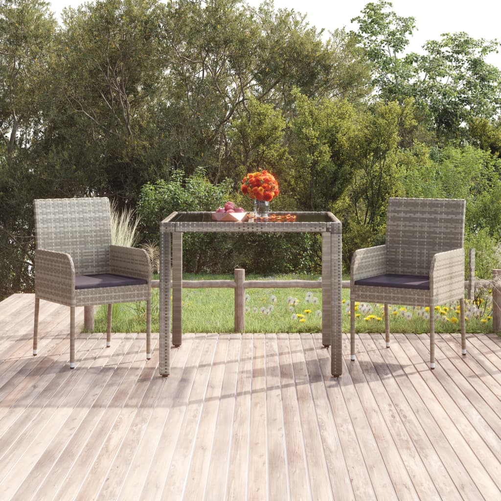 Table De Jardin Résine Tressée Gris