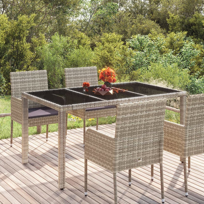 Table De Jardin Résine Tressée Gris