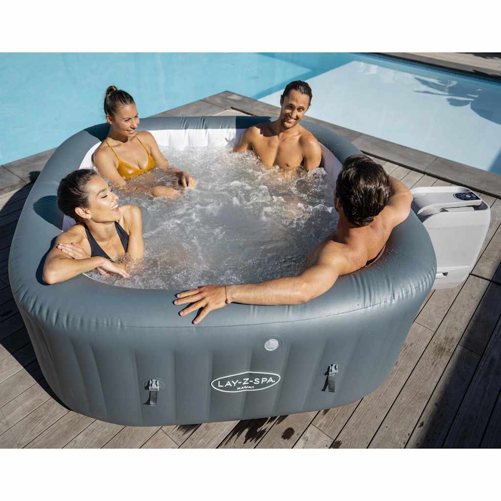 Bestway Cuve Thermale Gonflable Lay-Z-Spa Hawaii Hydrojet Pro