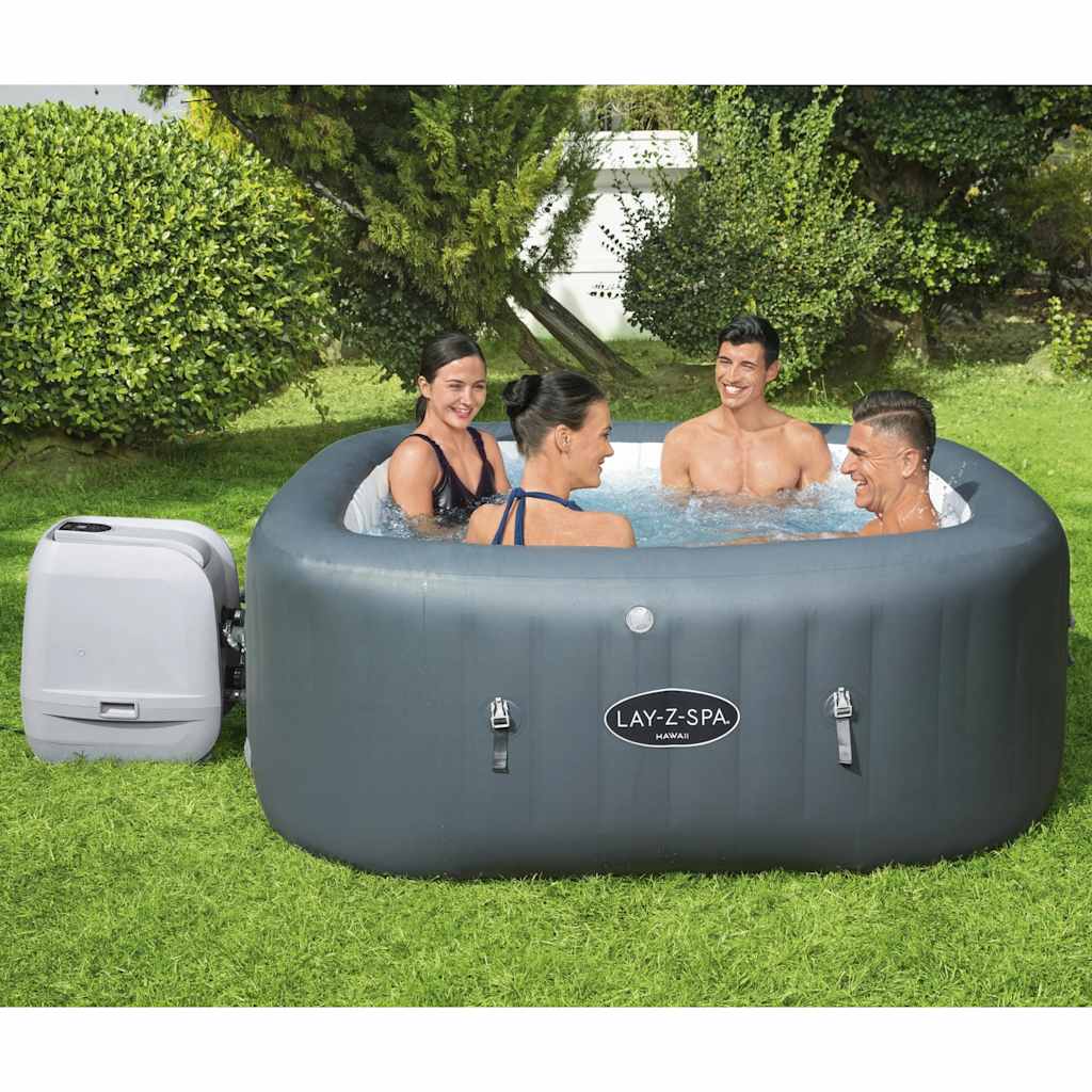 Bestway Cuve Thermale Gonflable Lay-Z-Spa Hawaii Hydrojet Pro
