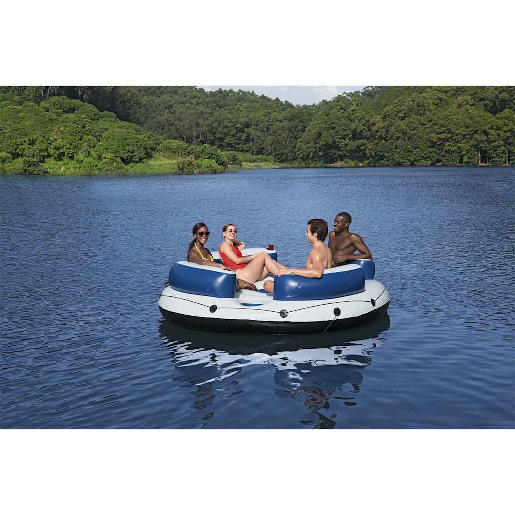 Bestway Île Flottante Hydro-Force 239X63,5 Cm Gris Foncé