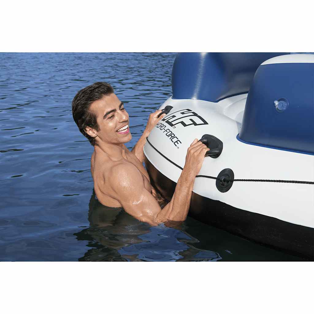 Bestway Île Flottante Hydro-Force 239X63,5 Cm Gris Foncé