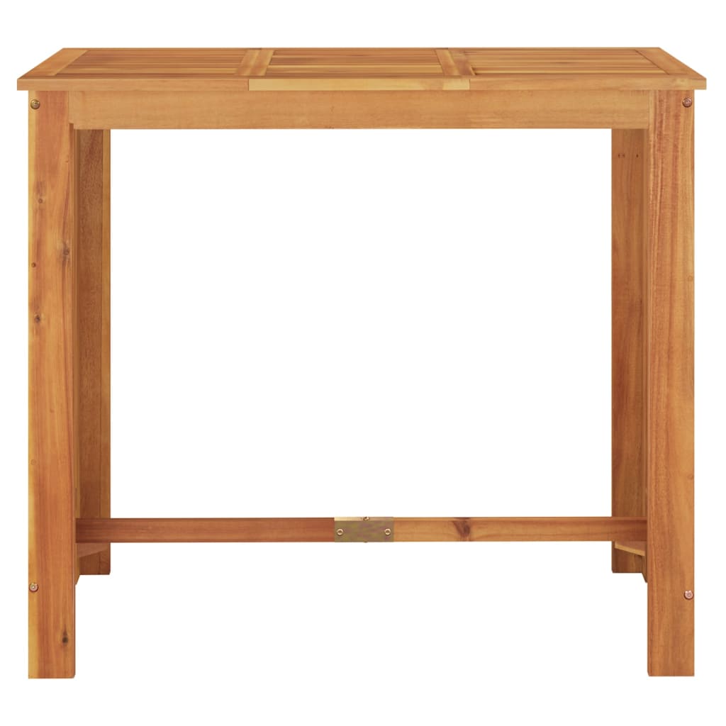 Ensemble De Bar De Jardin 5 Pcs Bois Massif Acacia Rotin
